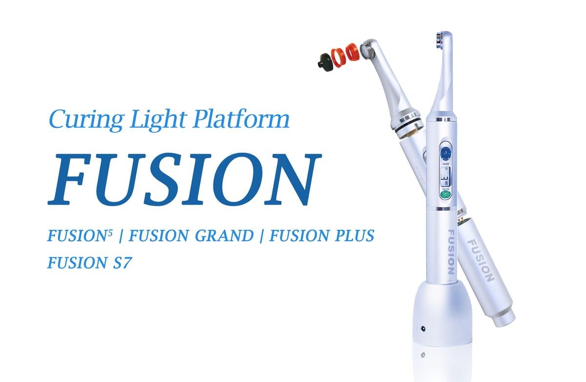 FUSION Aushärtungslampe – DentLight Inc., Lichtpolymerisationsgeräte und Zubehör