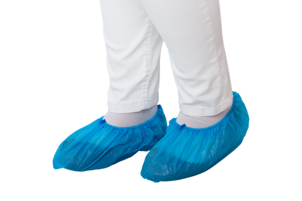 Schuhüberzüge CPE Blau 30my