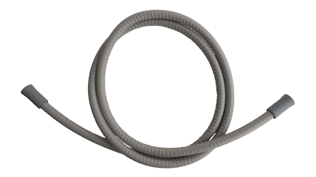 Saugschlauch grau, kleiner Sauger (Speichelzieher), Ø 10 mm, L=1800 mm – DKL Chairs, Ersatzteile für Behandlungseinheiten