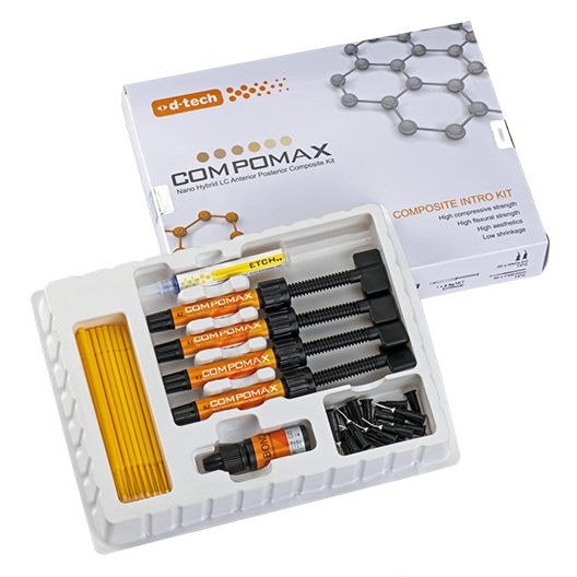 Compomax Intro Kit – D TECH DENTAL TECHNOLOGIES, Composites