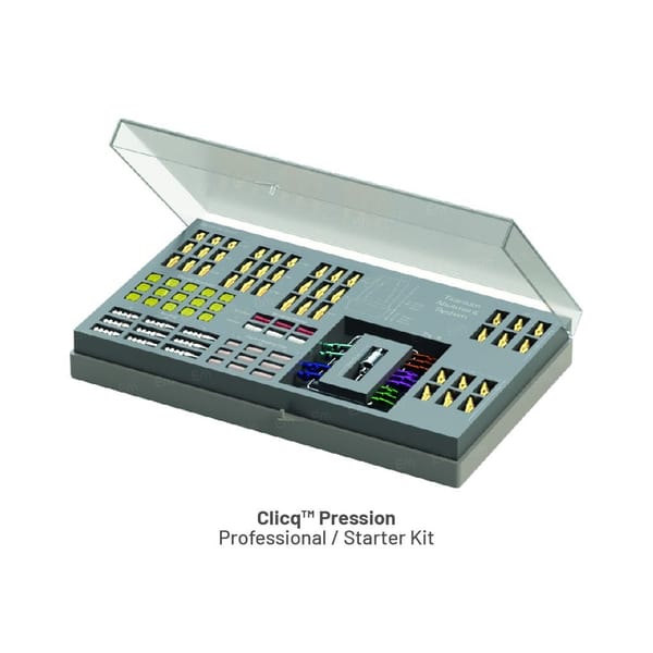 Clicq-Pression™ Transfer Abutment | Starter Kit compatible with Spiral Tech® Ultimate Conical Ø4.3 - Ø6.0 CC RP
