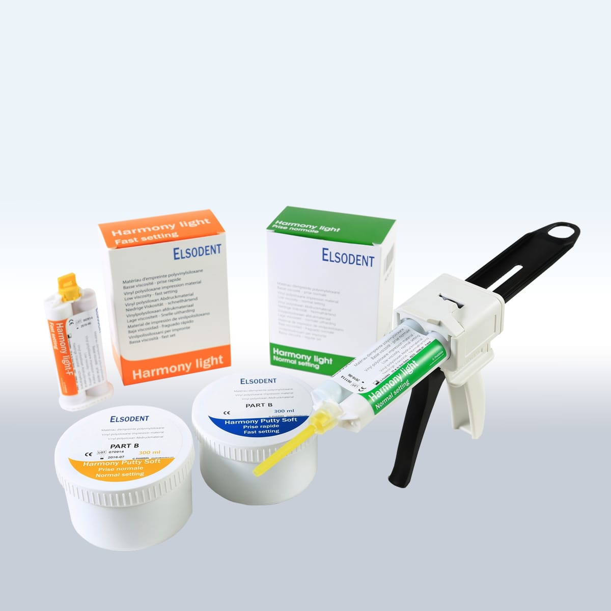 Putty soft, schnellhärtend (blau) – ELSODENT SAS, A-Silikone