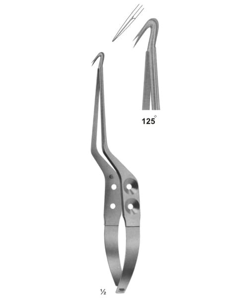 DEBAKEY Circum Flex Micro Scissor – EMERALD INSTRUMENTS, Chirurgische Instrumente