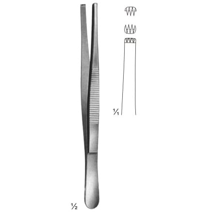3x4 teeth – EMERALD INSTRUMENTS, Chirurgische Instrumente