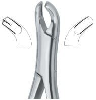 Harris Molars , Right 18R – EMERALD INSTRUMENTS, Extraktionszangen