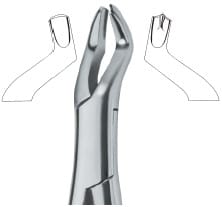 Molars , Left 53L – EMERALD INSTRUMENTS, Extraktionszangen