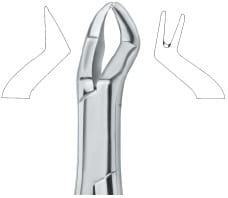 Nevius Molars , Right 88R – EMERALD INSTRUMENTS, Extraktionszangen