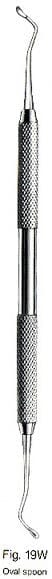 Oval spoon Fig 19W – EMERALD INSTRUMENTS, Füllungsinstrumente