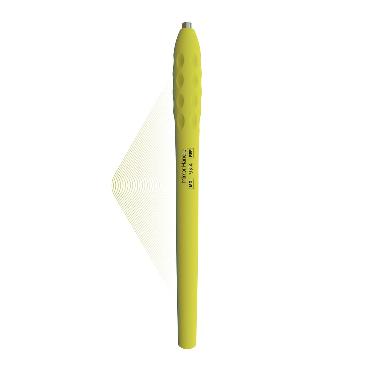 ErgoLite Mirror handle, Lemon Green | ErgoLite X 10504 – ErgoDenta ApS, Mundspiegel und Zubehör