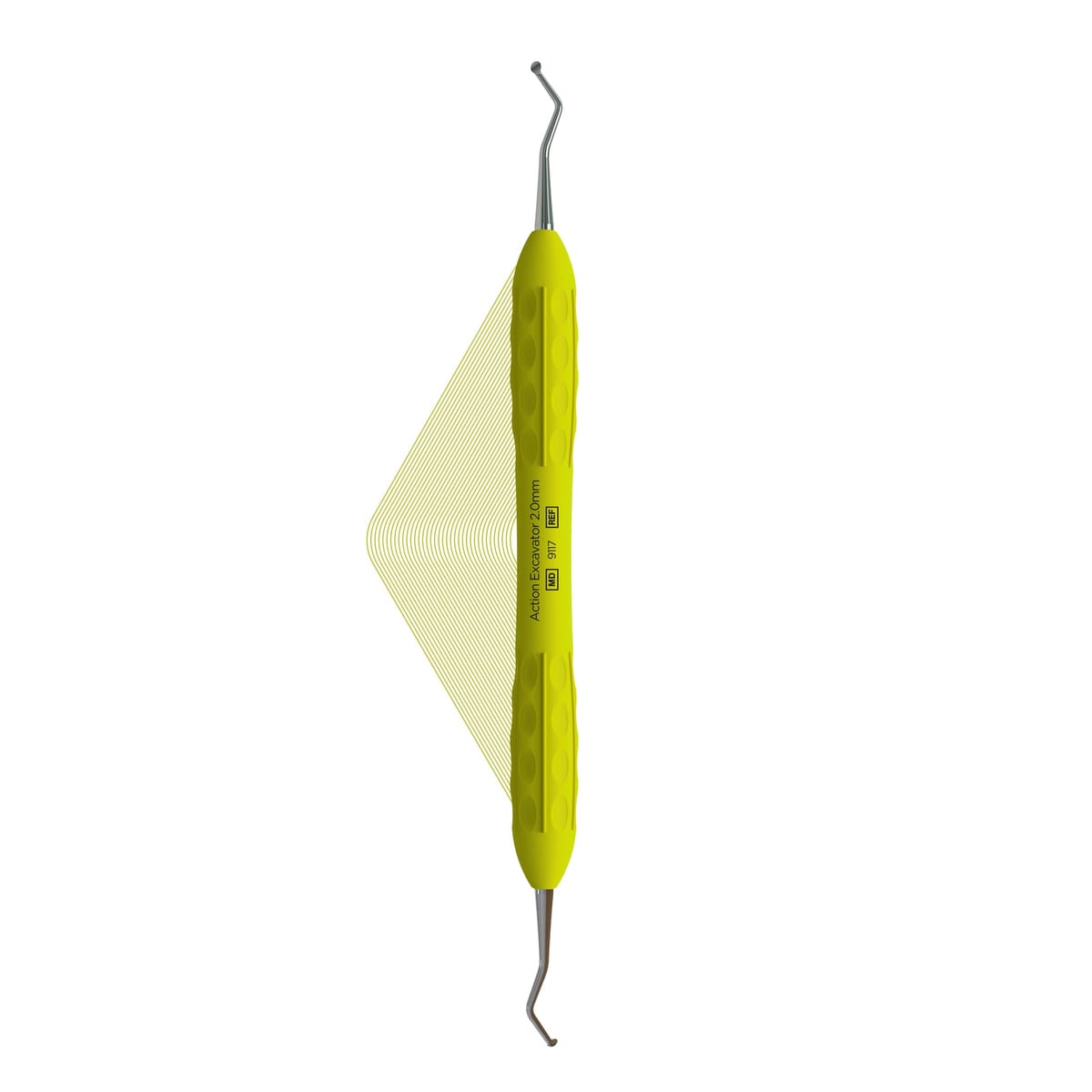 ErgoLite Action-Exkavator 2,0 mm – ErgoDenta ApS, Füllungsinstrumente