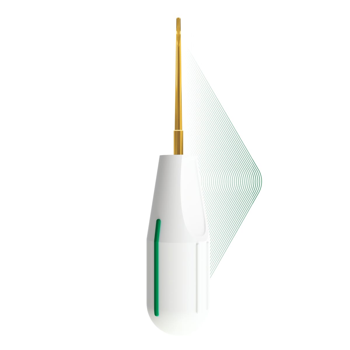 Elevator Gold, Straight, 5mm, Dark Green | ErgoLite 9207G – ErgoDenta ApS, Wurzelheber