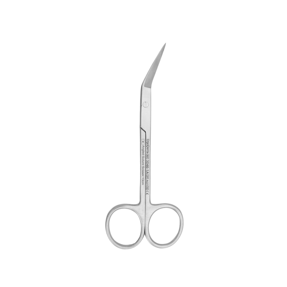 Iris Scissor, Angular 45° | ErgoDenta 3002-1A – ErgoDenta ApS, Sonstige chirurgische Instrumente
