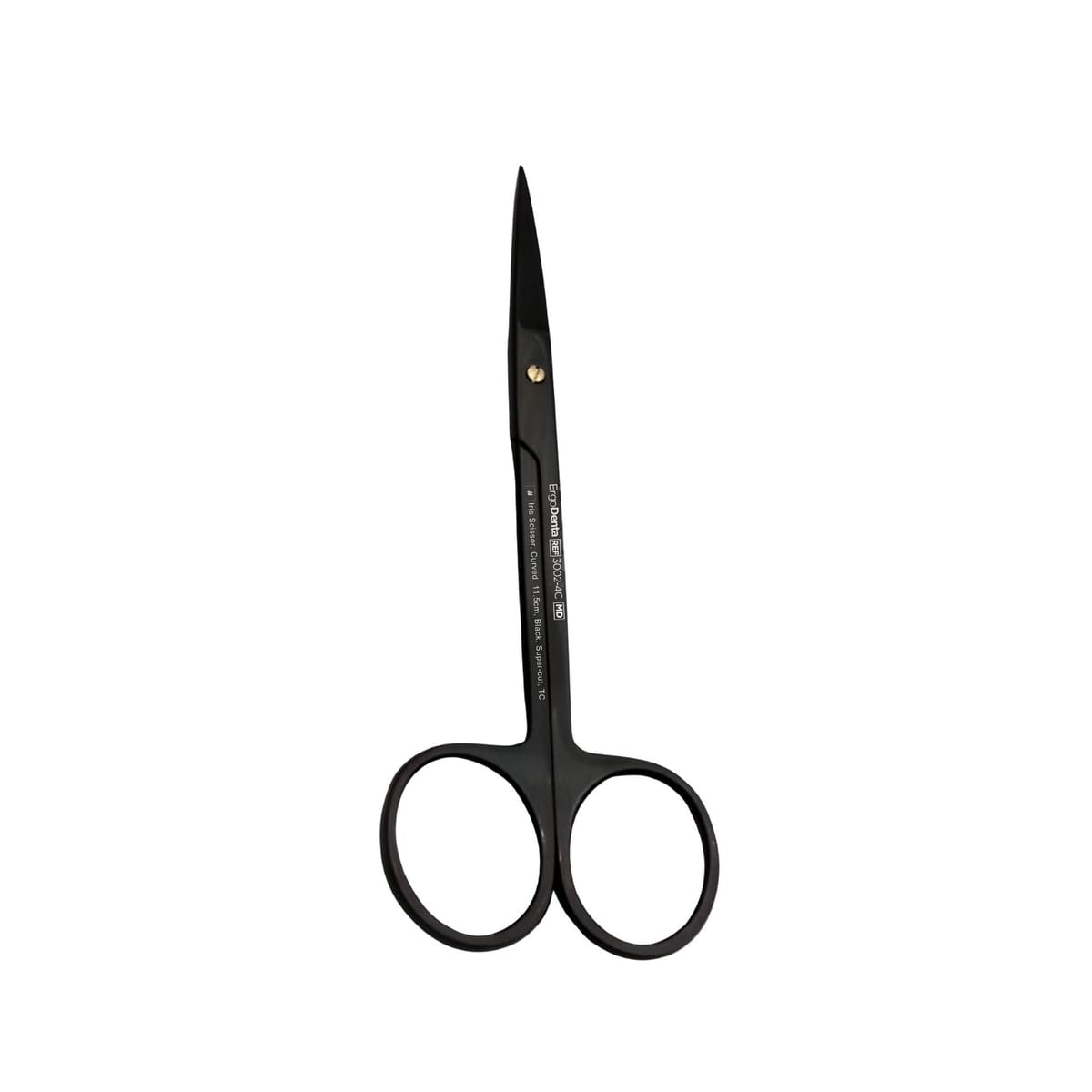 Black Schere, IRIS, gebogen, 10 cm – ErgoDenta ApS, Chirurgische Instrumente