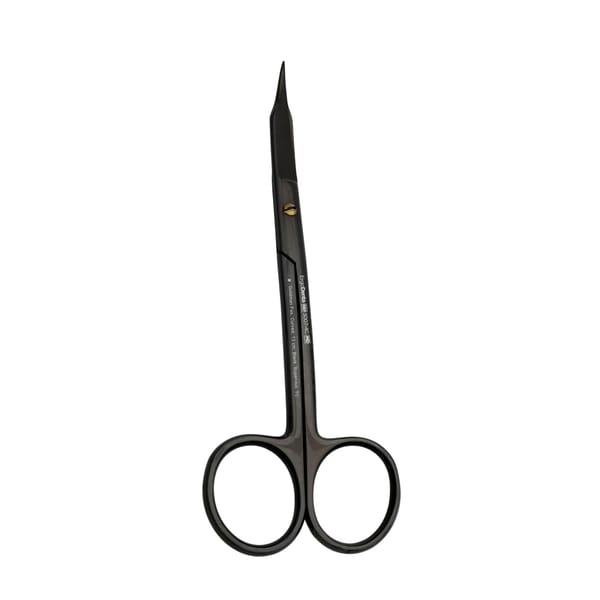Black Schere, Goldman-Fox, gebogen, 12,5 cm