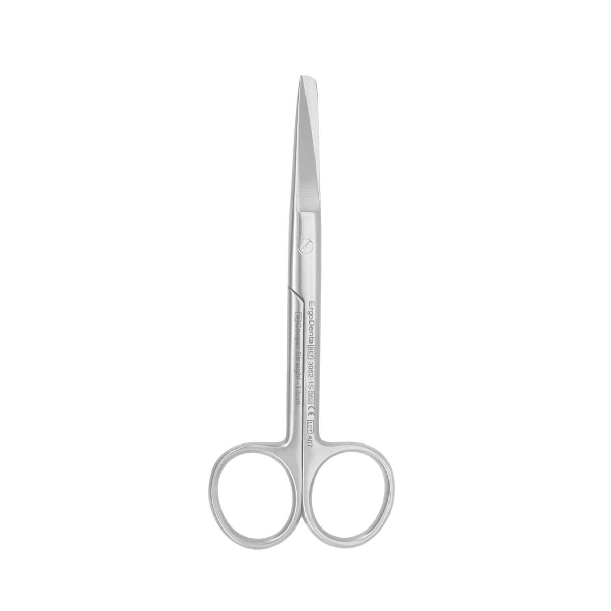 Cooper Operating Scissor, Sharp/Blunt, Straight | ErgoDenta 3052-1S – ErgoDenta ApS, Chirurgische Instrumente
