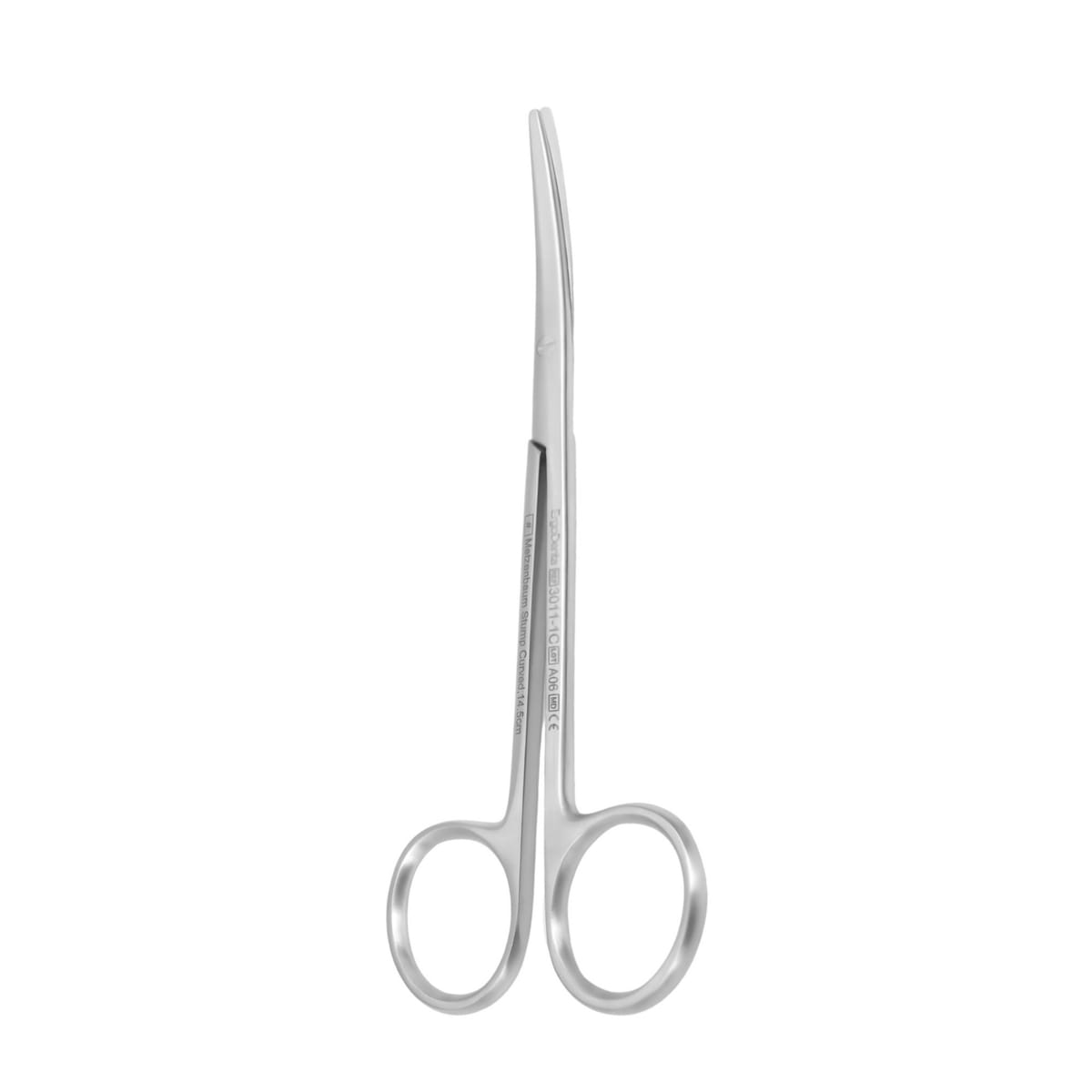 Metzenbaum Stump Scissor, Curved | ErgoDenta 3011-1C – ErgoDenta ApS, Chirurgische Instrumente