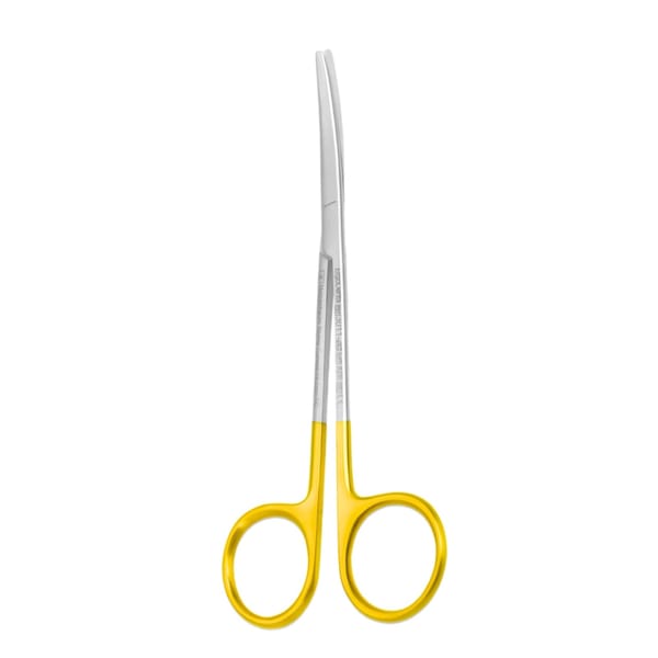 Metzenbaum Stump Scissor, Curved, 14.5cm, TC | ErgoDenta 3011-2C