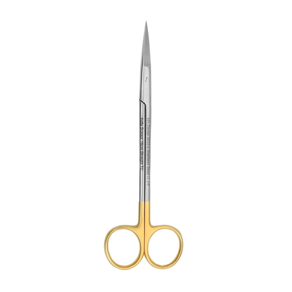 Kelly Scissor, Straight, 16cm, TC | ErgoDenta 3026-2S – ErgoDenta ApS, Chirurgische Instrumente