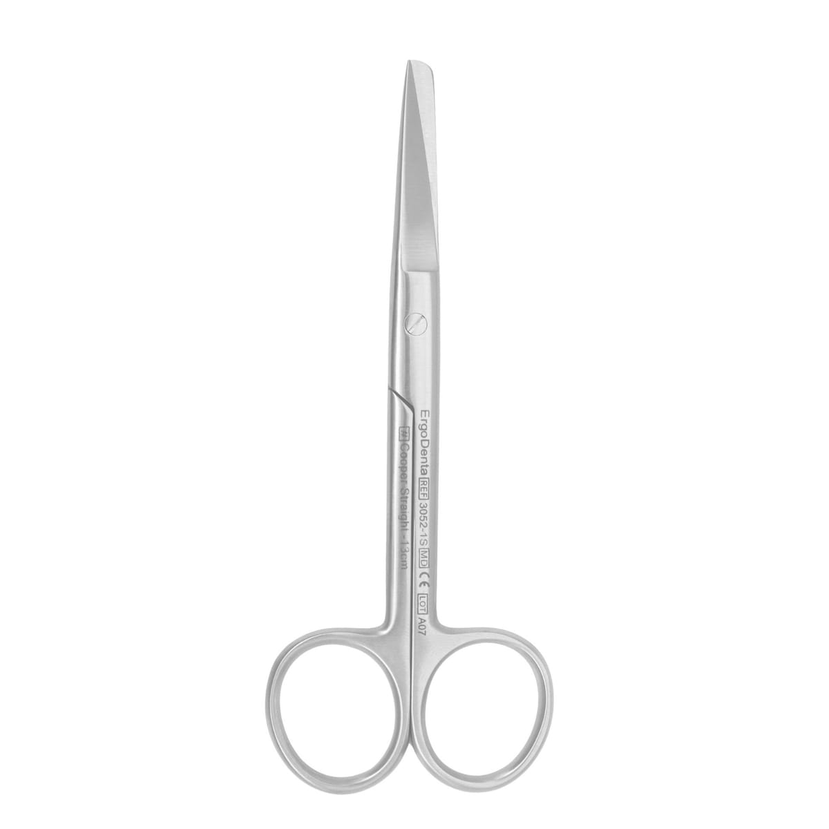 Cooper Operating Scissor, Sharp/Blunt, Straight | ErgoDenta 3058-1S – ErgoDenta ApS, Chirurgische Instrumente