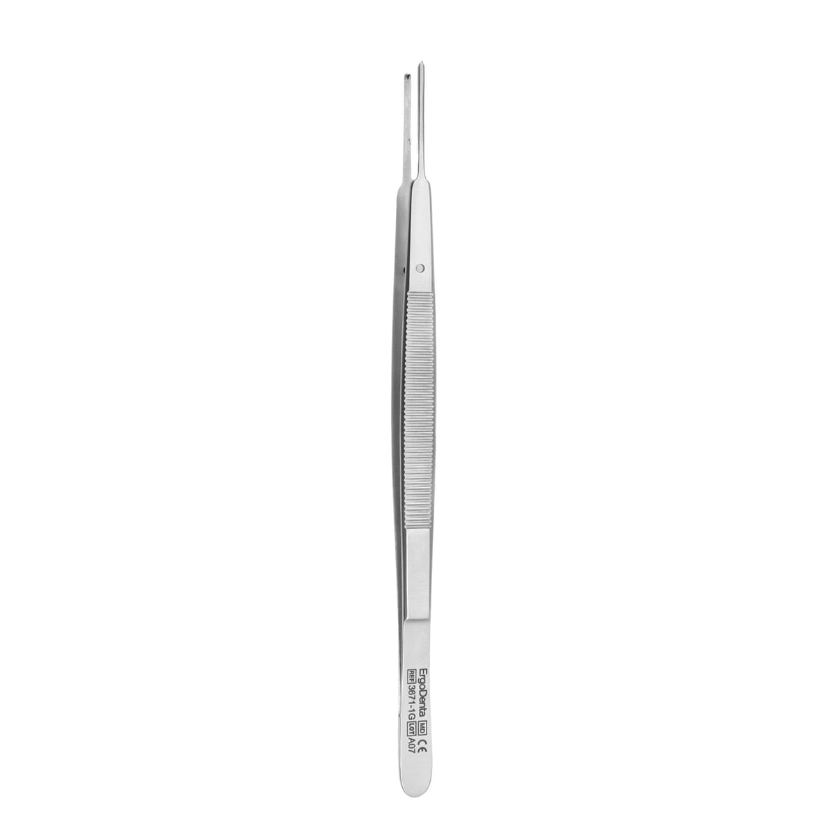 Gerald Tweezer, Straight, 1-2 | ErgoDenta 3671-1G – ErgoDenta ApS, Pinzetten