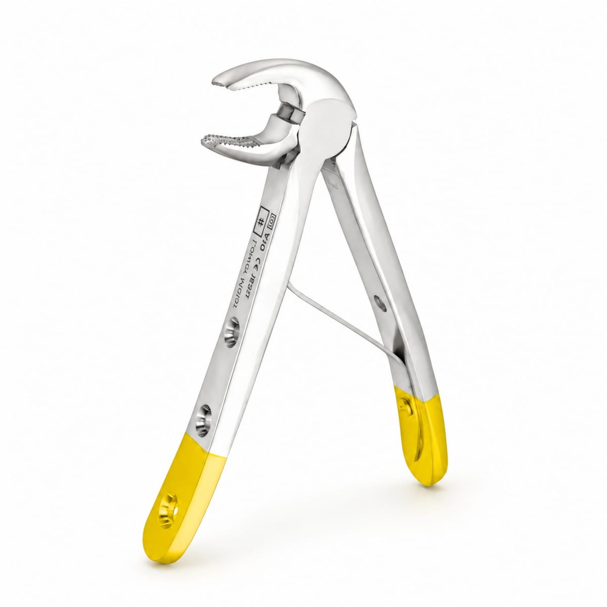 Fig. 6, Lower Molars | Diamond Child Extraction Forcep | ErgoDenta 5020-6 – ErgoDenta ApS, Extraktionszangen diamantiert