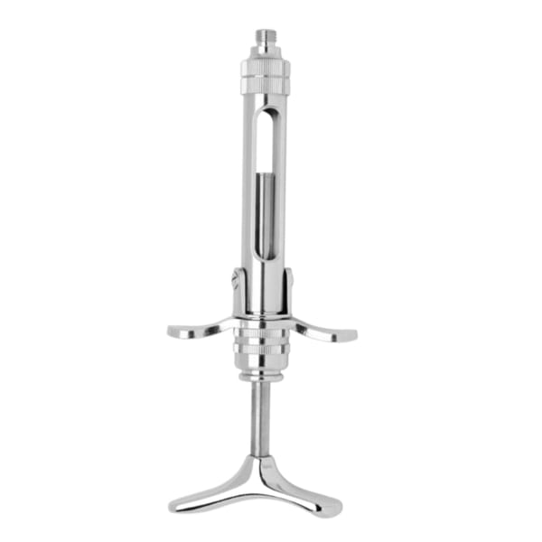 Cylinder Cartridge Syringe, 1.8 ml, Chrome-plated, with Metric Thread, without aspiration | ErgoDenta 3901