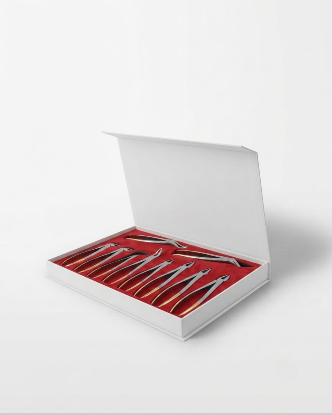 Erwachsenen-Extraktionszangen-Set Standard S – ErgoDenta ApS, Extraktionszangen