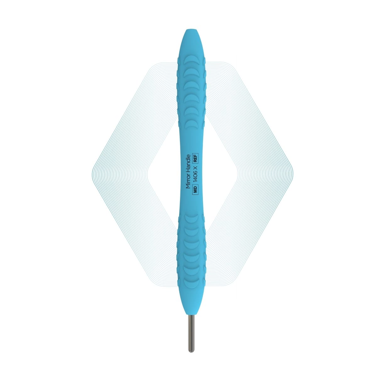 Mirror handle, Aqua Light | ErgoX® 1406 X – ErgoDenta ApS, Mundspiegel und Zubehör