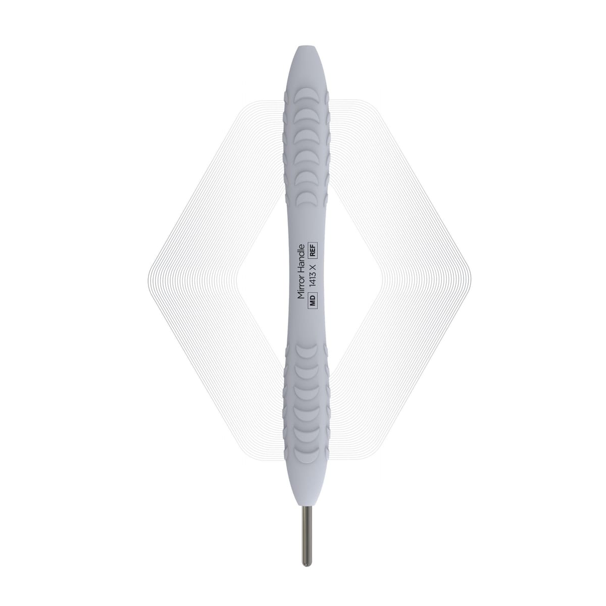 Mirror handle, Misty Cyan | ErgoX® 1413 X – ErgoDenta ApS, Mundspiegel und Zubehör