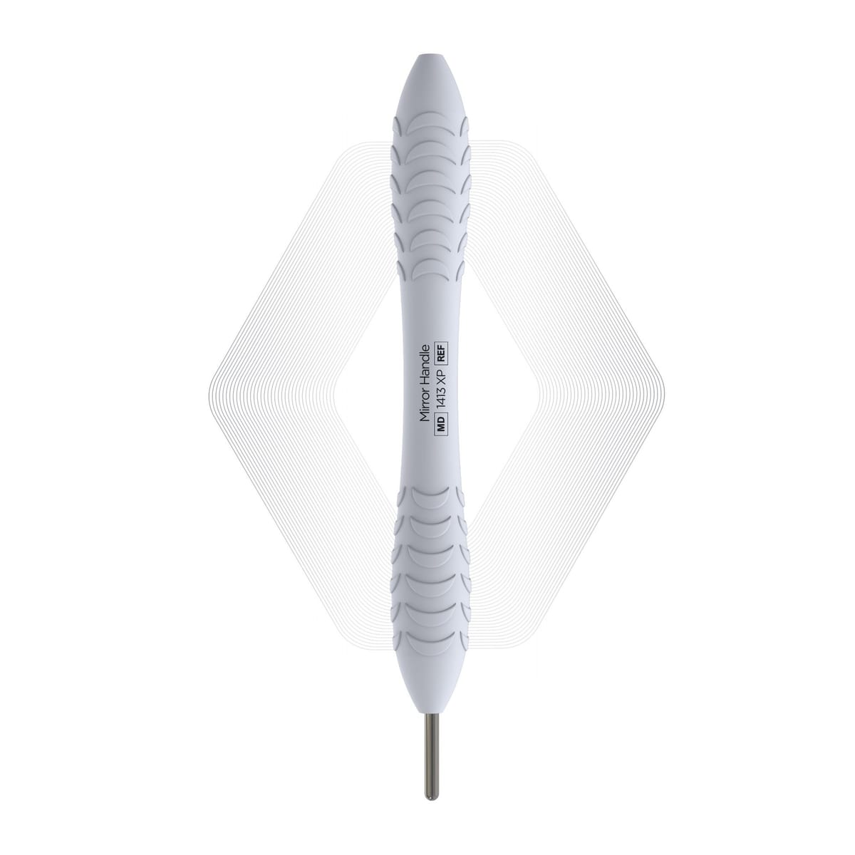 Plus, Mirror handle, Misty Cyan | ErgoX® Plus 1413 XP – ErgoDenta ApS, Mundspiegel und Zubehör