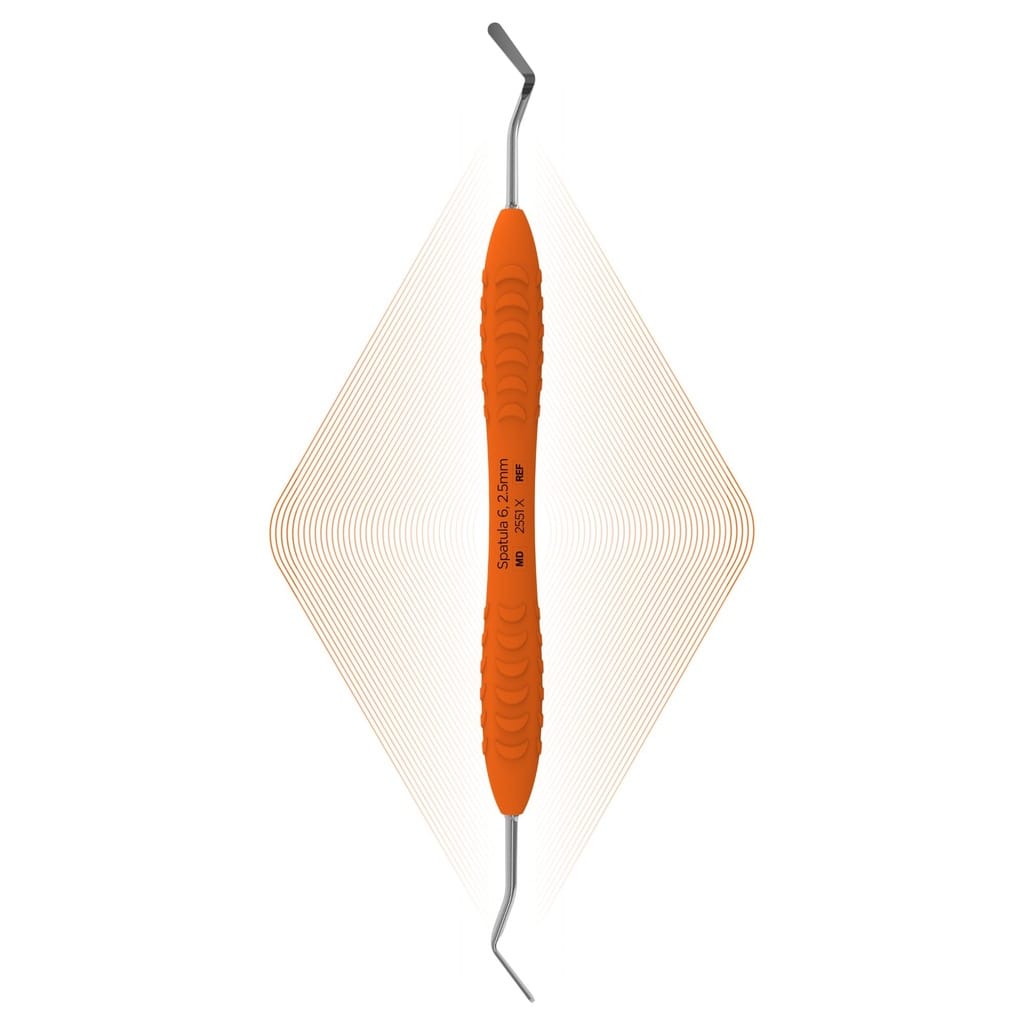 Composite Spatula 6, 2.5-2.5mm | ErgoDenta 11203 – ErgoDenta ApS, Composite-Instrumente