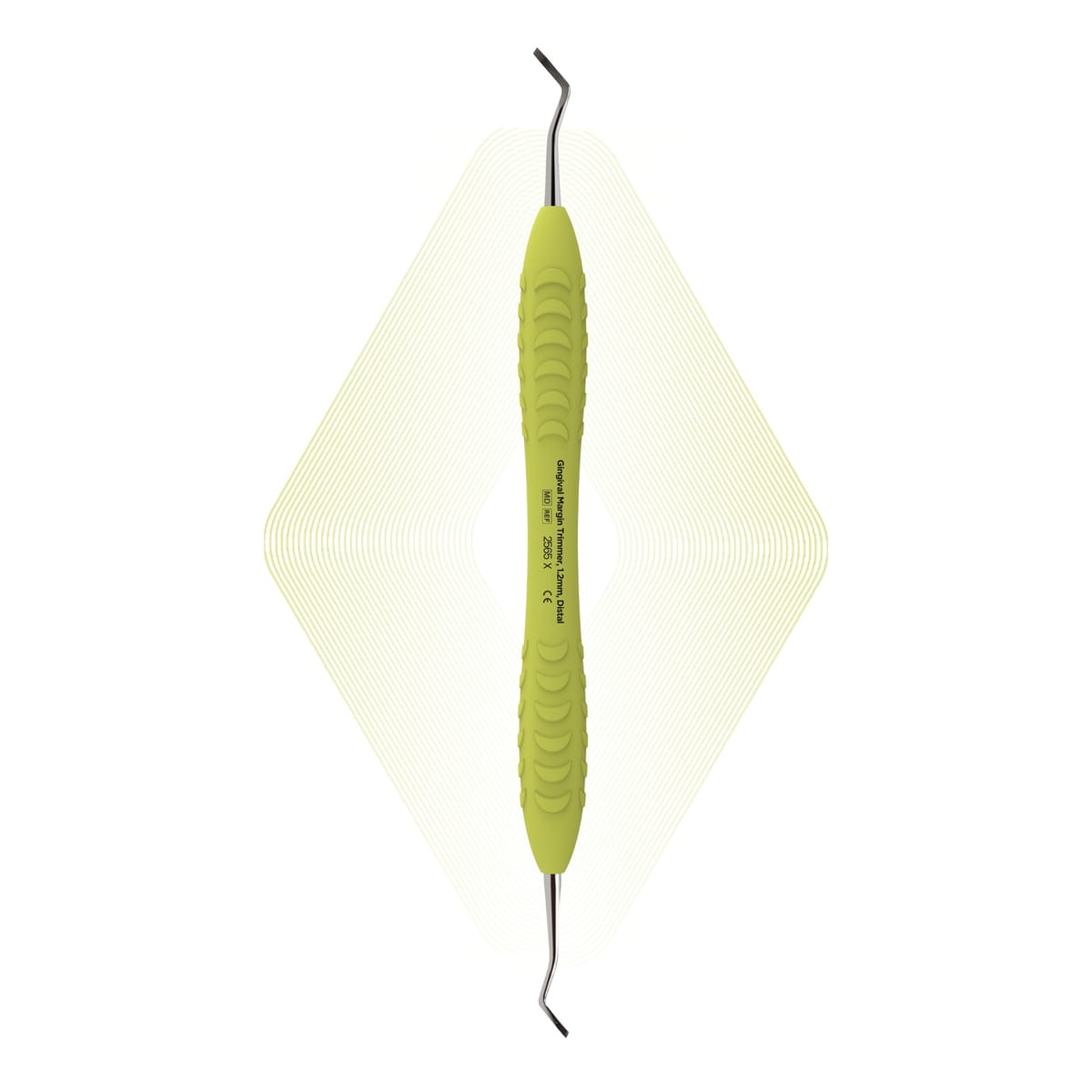 Gingival Margin Trimmer, 1.2mm, Distal | ErgoDenta 11215 – ErgoDenta ApS, Composite-Instrumente