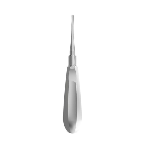 Luxating Elevator, Curved, 3mm — Classic Handle | ErgoDenta 6002-6