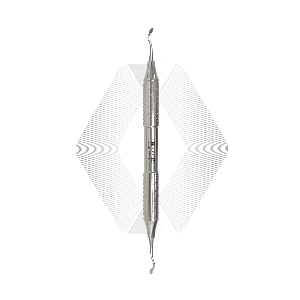 Howard Bone File 67, Straight cut | ErgoDenta 7164 SP – ErgoDenta ApS, Sonstige chirurgische Instrumente