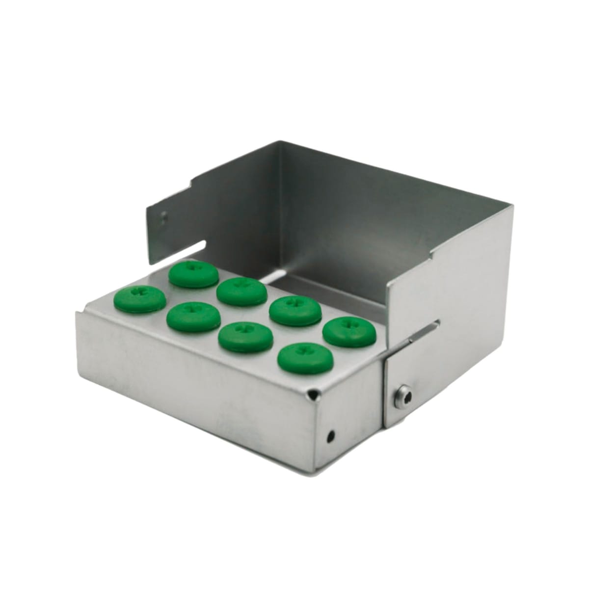 Bur Holder for 8, Green | ErgoDenta 7382G – ErgoDenta ApS, Bohrerständer