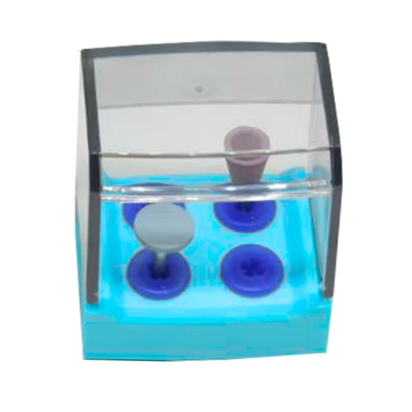 Equipment of high temperature and high pressure disinfection box, 4 Holes, Sky Blue | ErgoDenta 7456S