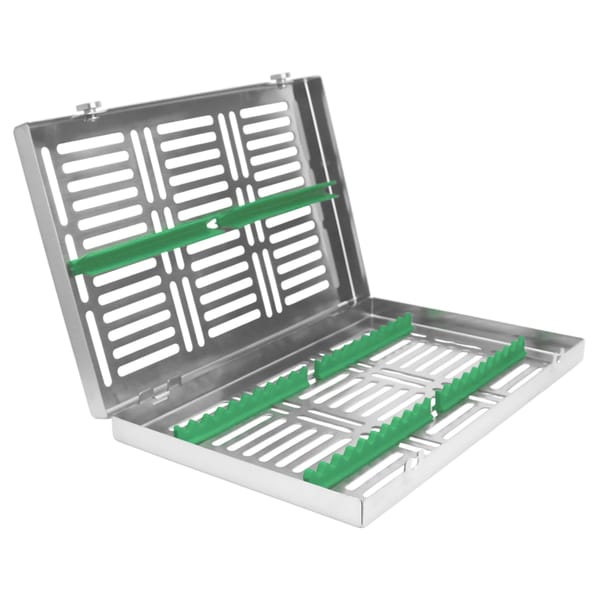 Sterilisationskassette mit abnehmbarem Deckel 5513-G