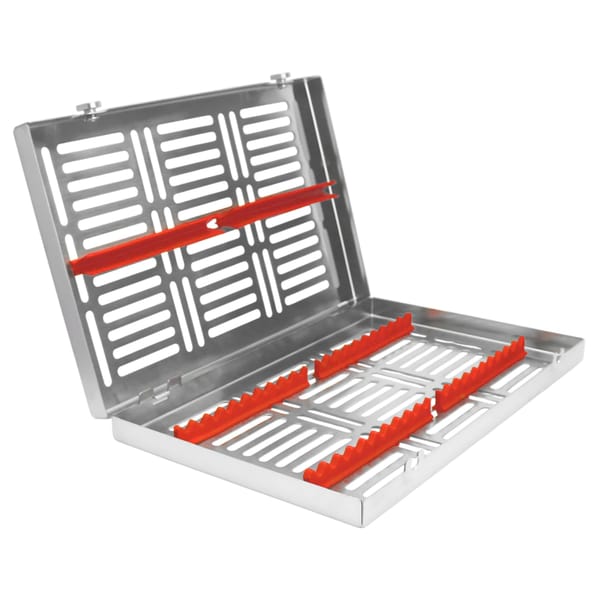 Sterilisationskassette mit abnehmbarem Deckel 5513-R