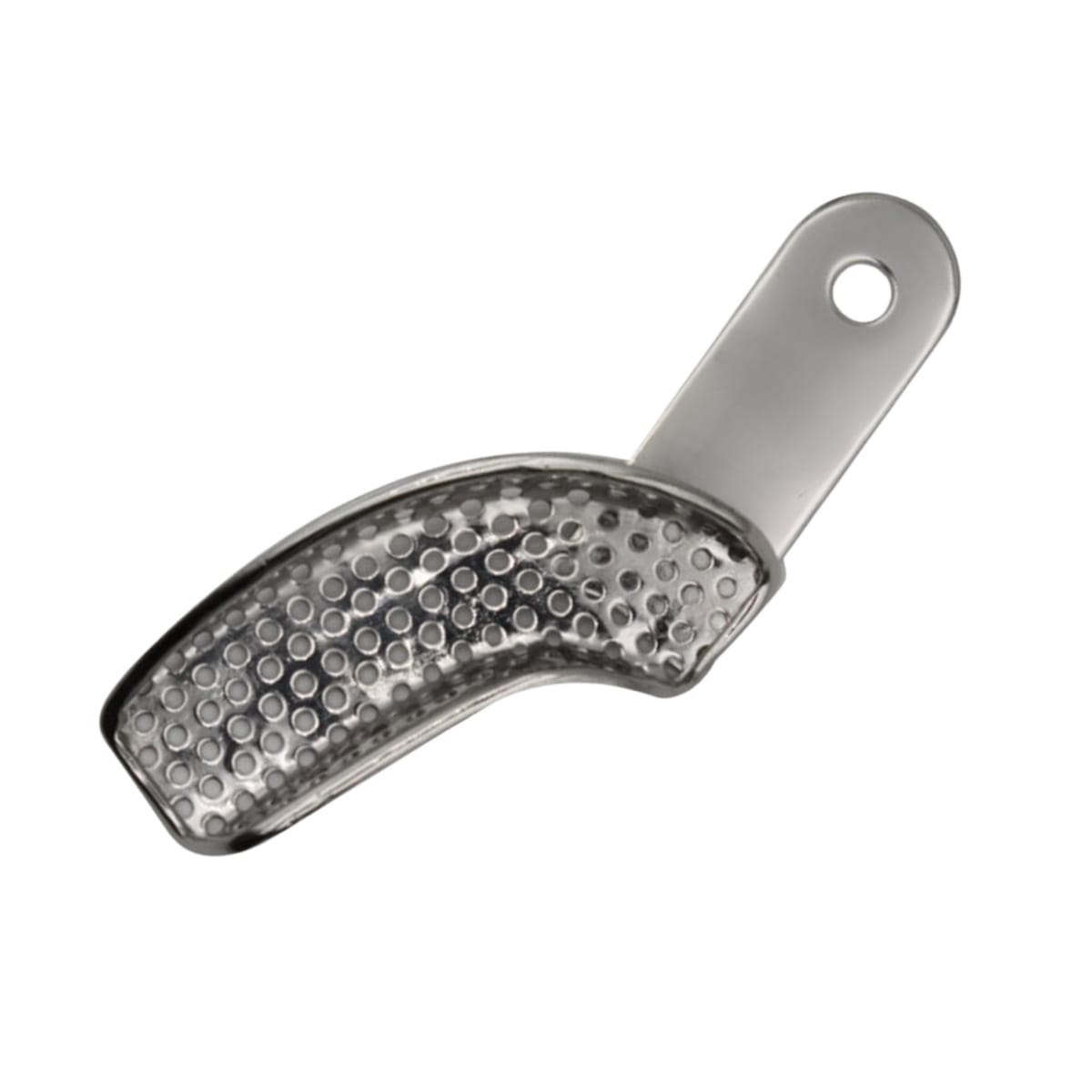 Half Impression Tray – Perforated – Right 4541-1 – ErgoDenta ApS, Abdrucklöffel