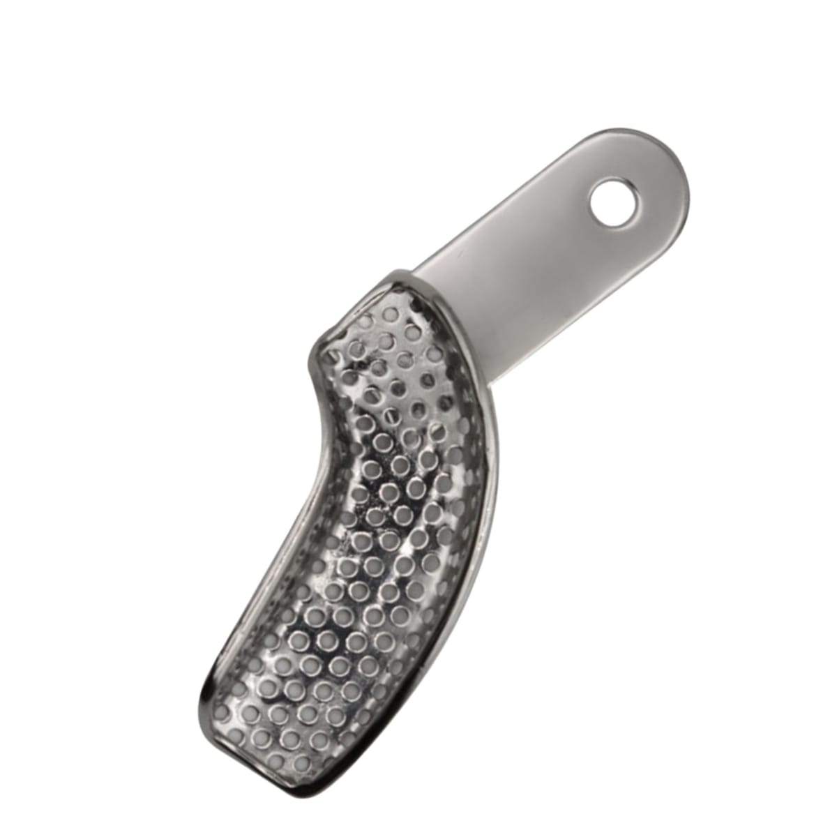 Half Impression Tray – Perforated – Left 4541-2 – ErgoDenta ApS, Abdrucklöffel