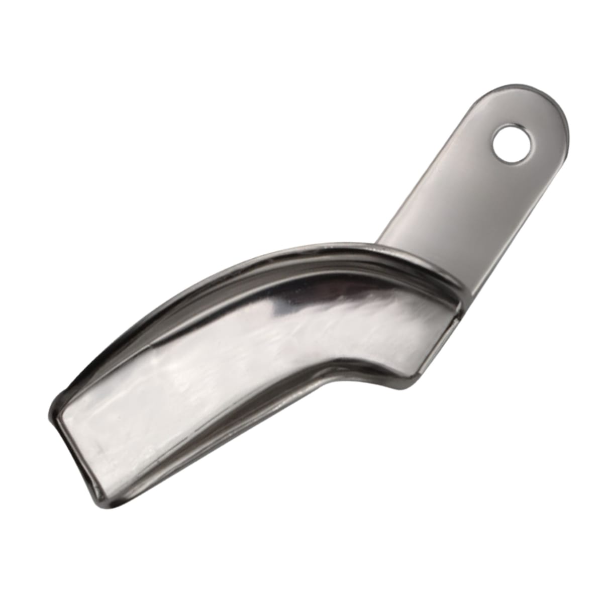Half Impression Tray – Non-Perforated – Right 4591-1 – ErgoDenta ApS, Abdrucklöffel