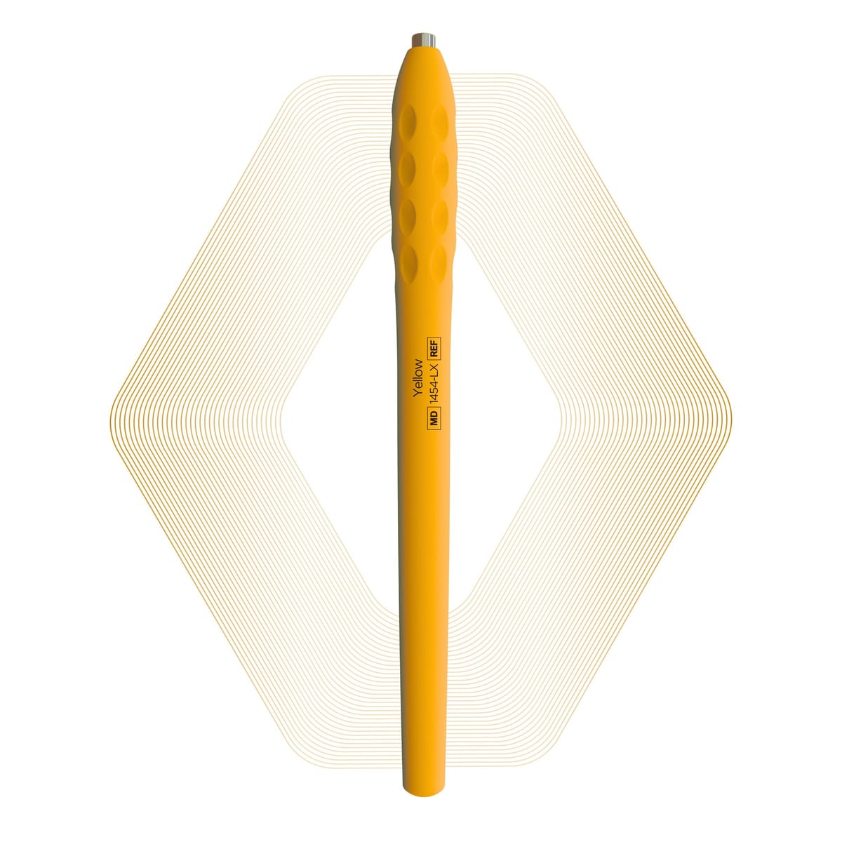 ErgoLX Plus - ErgoTip Handle, Single-end, Honey Brown | ErgoTip 1454-LX – ErgoDenta ApS, Handstücke