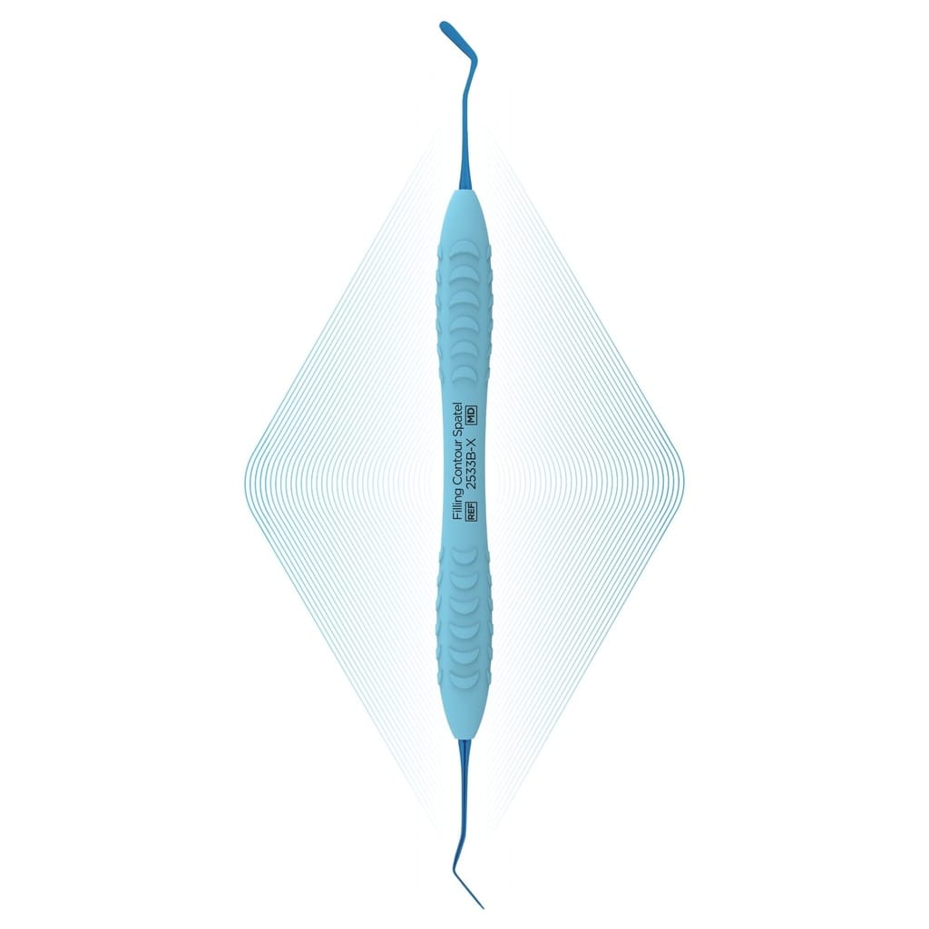 Filling Contour Spatula | ErgoSlip 22090 – ErgoDenta ApS, Composite-Instrumente