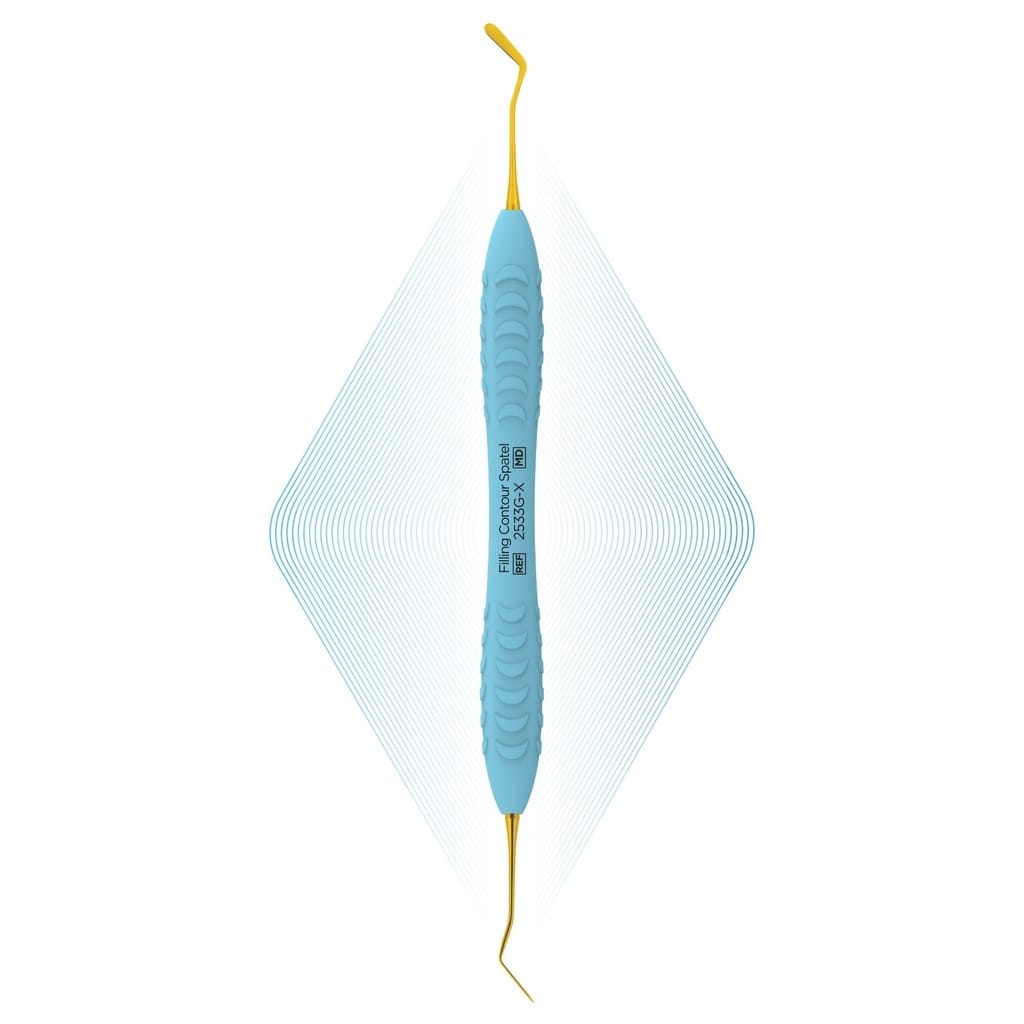 Filling Contour Spatula | ErgoSlip 22091 – ErgoDenta ApS, Composite-Instrumente