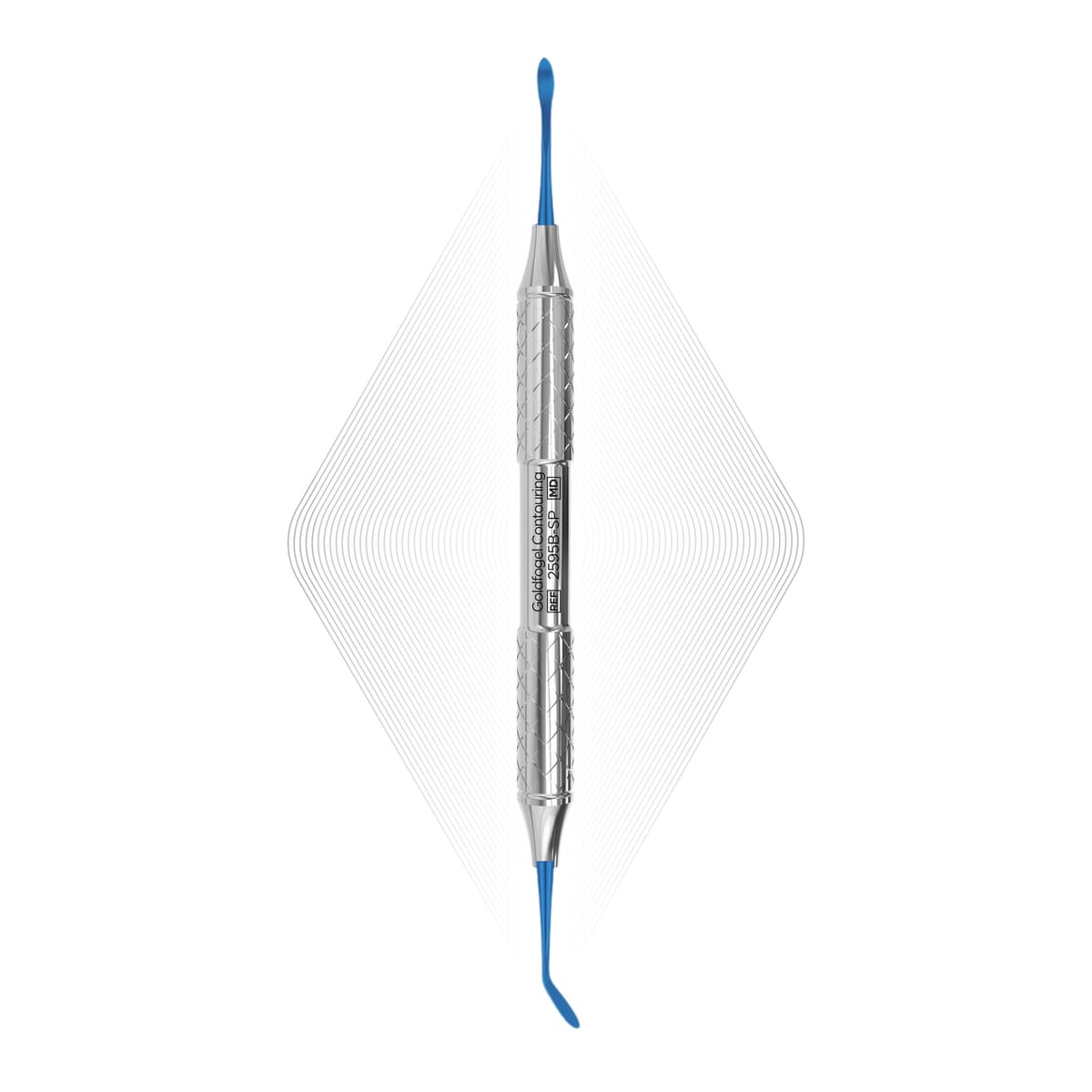 Goldfogel Composite Contouring | ErgoSlip 22118 – ErgoDenta ApS, Composite-Instrumente
