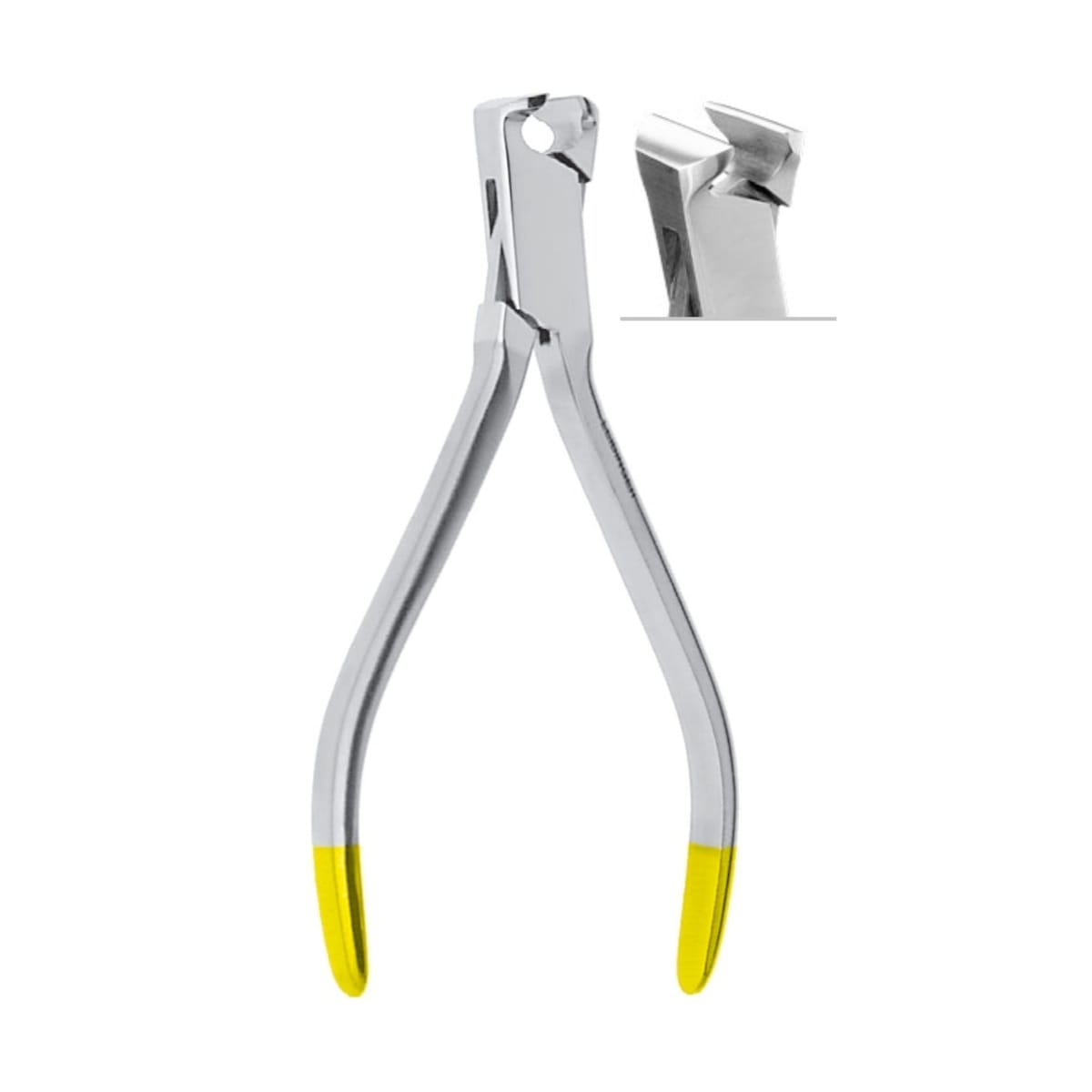 Head Cutter for hard wire, ◯ Max. Ø 1,0mm /.040”. 14.5cm,TC 4627 – ErgoDenta ApS, Zangen