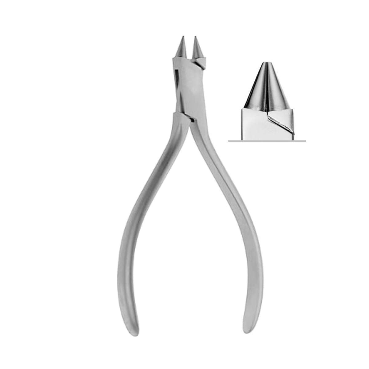 ANGLE Wire Bending Pliers, round, ◯ Max. Ø 0,7mm /.028” 4642 – ErgoDenta ApS, Zangen