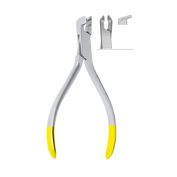 Distal End Cutter with safety hold, ◯ Ø 0,35mm / .014”, ▢ 0.55x0.64mm / .021”x.025, 15cm, TC 4602