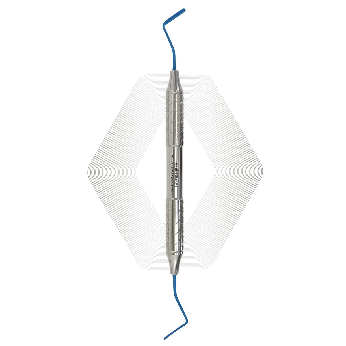 Periotome 2, Curved / Curved 7182B-SP – ErgoDenta ApS, Wurzelheber
