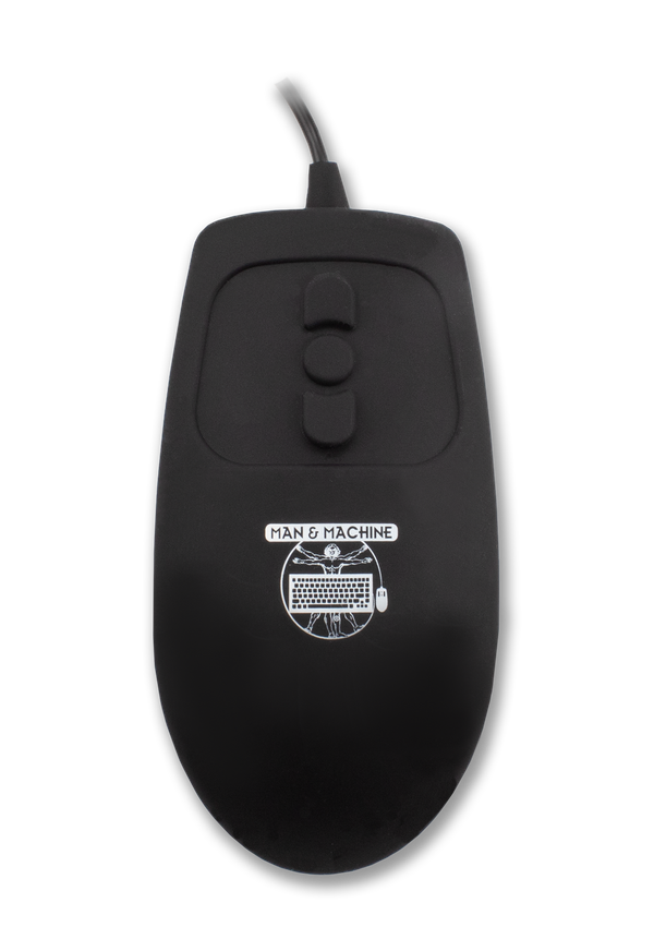 Man & Machine Mighty Mouse (Schwarz)